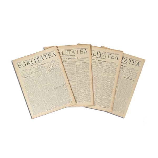 Publicația „Egalitatea”, Anul XV, 50 numere colligate, Nr. 1, 2 ianuarie 1904 - Nr. 50, 24 decembrie 1904