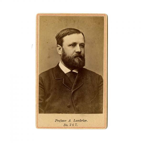 A. Lambrior, fotografie de epocă