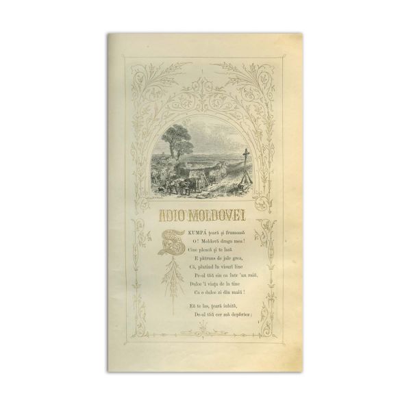 Henry Stanley, Fleurs de la Roumanie - Rouman Anthology or Selections of Rouman Poetry, Ancient and Modern, 1856