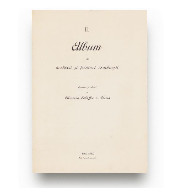 Minerva Cosma, Album de broderii și țesături românești, 1925, 2 volume