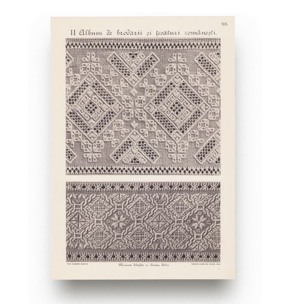 Minerva Cosma, Album de broderii și țesături românești, 1925, 2 volume