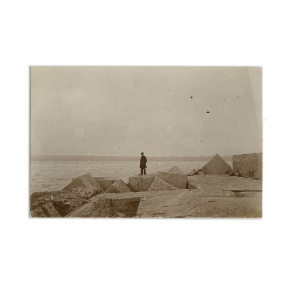 Comandorul Pavel Popovăț, scrisoare olografă, 17 iunie 1914 +  patru fotografii de epocă