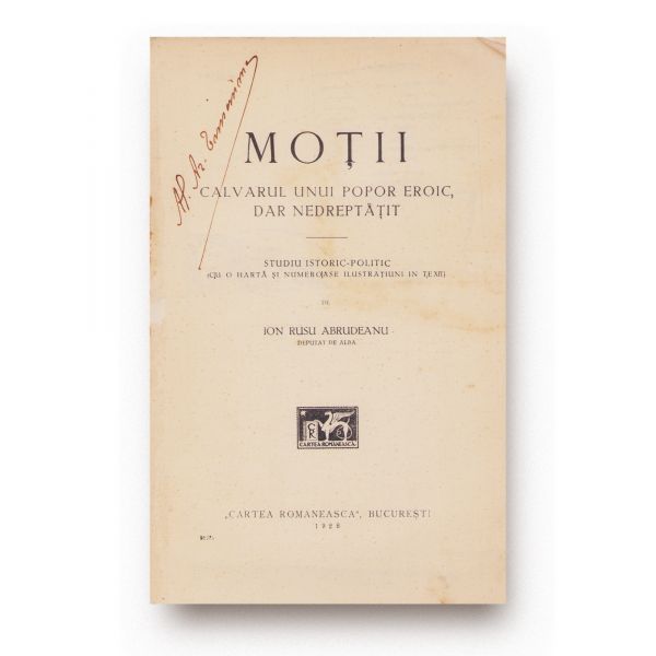 Ion Rusu Abrudeanu, Moții, 1928
