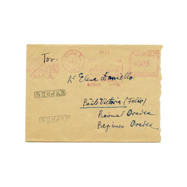 Lucian Blaga, scrisoare către Elena Daniello, 14 Iulie 1952