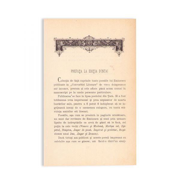 Mihai Eminescu, Poezii, 1885,  Ediția a II-a