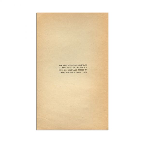 Virgil Carianopol, Scrisori către plante, 1936, cu dedicație olografă