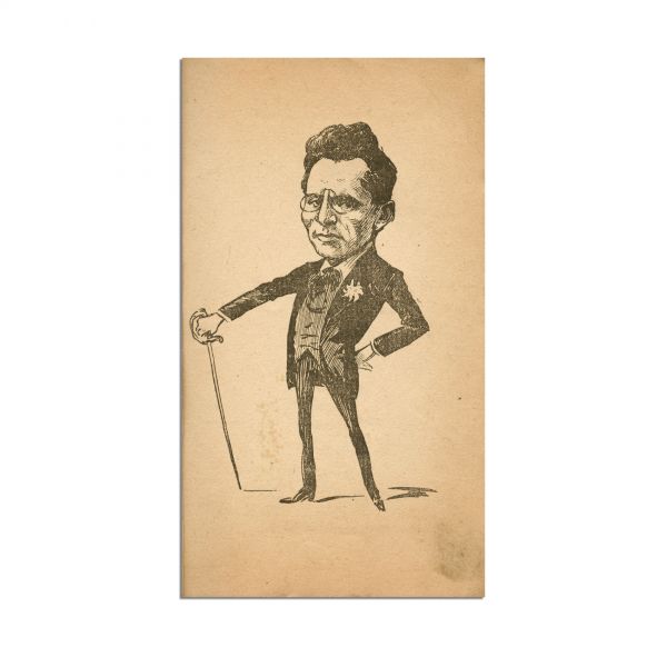 Ion Pribeagu, Vârfuri de spadă, 1916, cu dedicație pentru Liviu Rebreanu