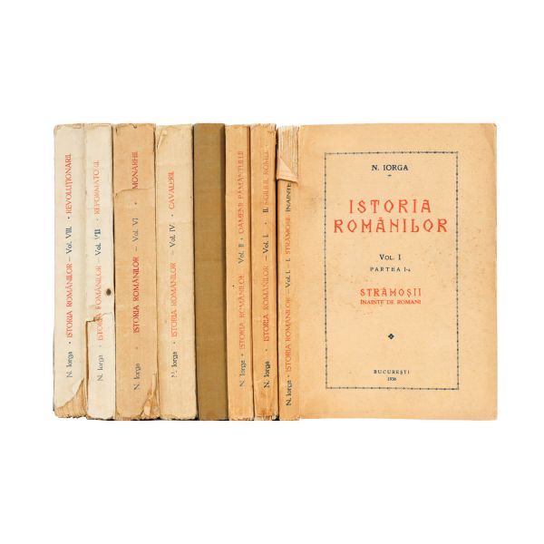 N. Iorga, Istoria Românilor, 11 volume, 1936-1939