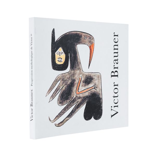 Afișul unei expoziții Victor Brauner + catalog Mihaela Petrov, Victor Brauner 1903-1966