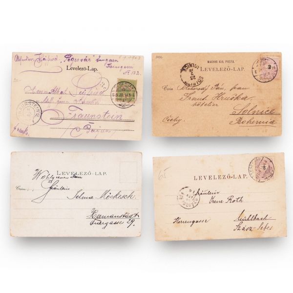 Colecție de 291 de fotografii tip carte poștală cu cetatea medievală Sighișoara