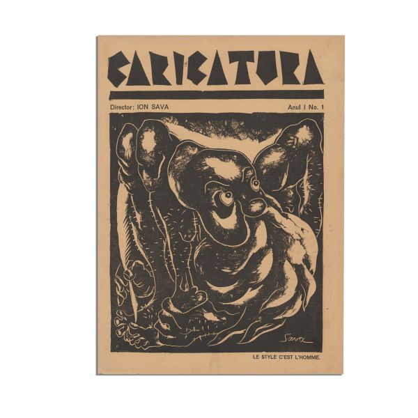Publicația „Caricatura”, Anul I, Nr. 1, 2, 3 și 4, piesă rară
