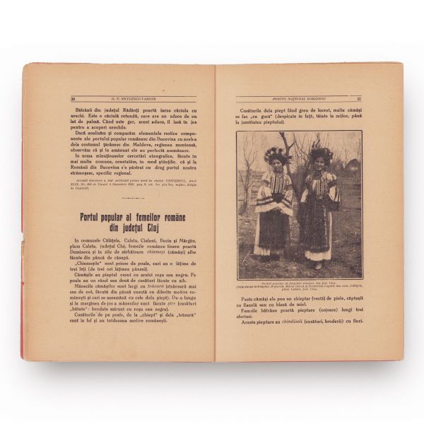 G. T. Niculescu-Varone, Portul național românesc, 1933-1934, două volume