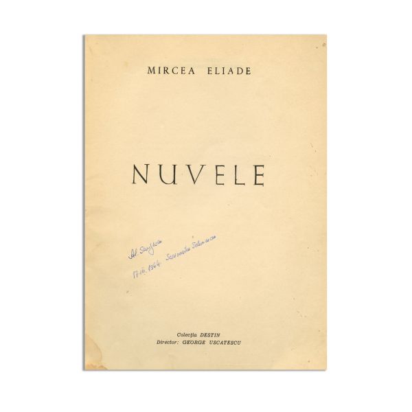 Mircea Eliade, Nuvele, 1963