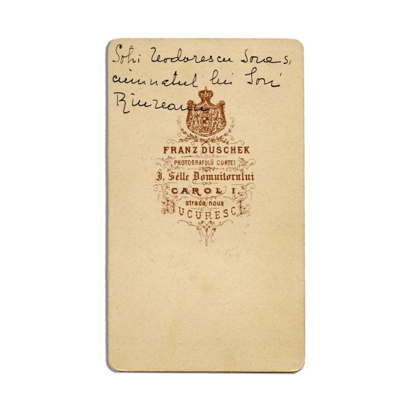 Cinci fotografii tip carte-de-visite, atelier Franz Duschek