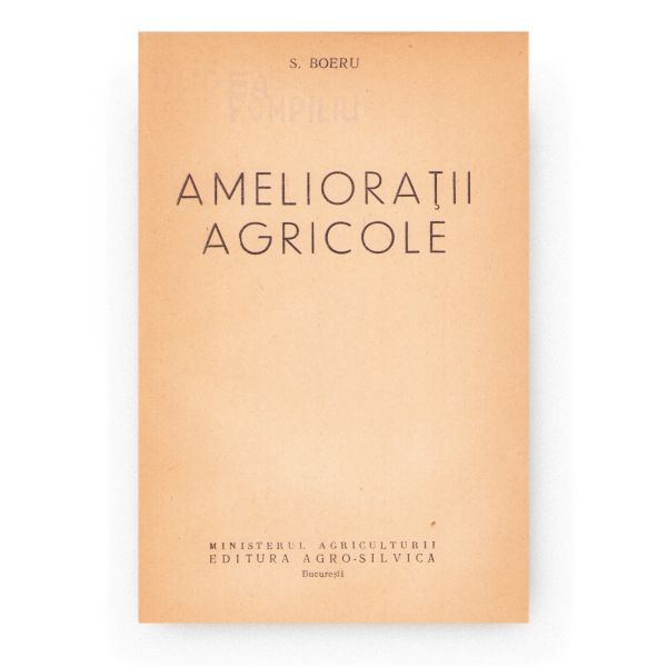 S. Boeru, Ameliorații agricole, 1961