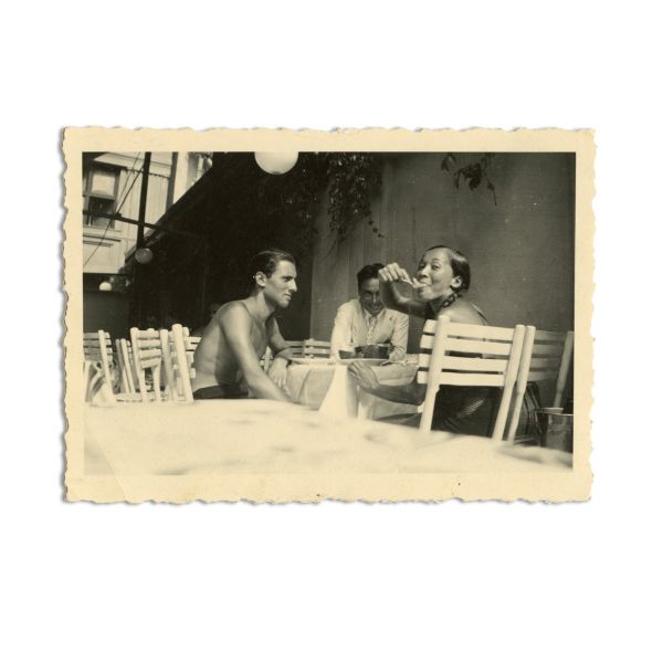 Teddy Brauner, Vera Brauner, George Focșeneanu și Gheorghe Dinu, patru fotografii de epocă