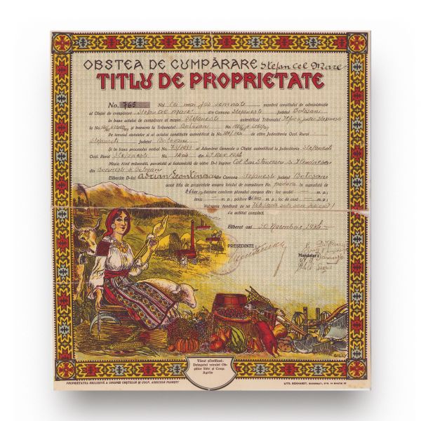 Patru titluri de proprietate, 1934