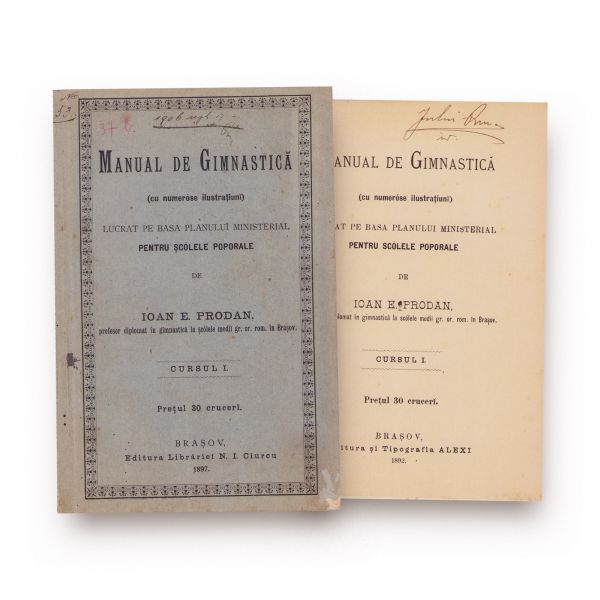 Ioan E. Prodan, Manual de gimnastică, 1897