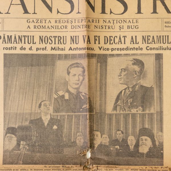 Publicația „Transnistria”, anul I, trei numere, 17 august-23 martie 1942