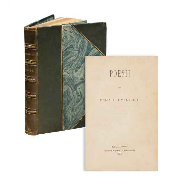 Mihai Eminescu, Poesii, 1884, Prima ediție, extrem de rară 
