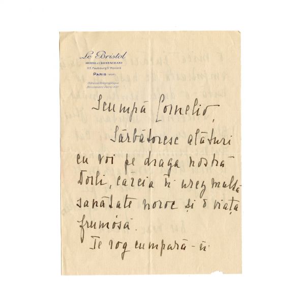 Lucian și Cornelia Blaga, corespondență de familie, 1936
