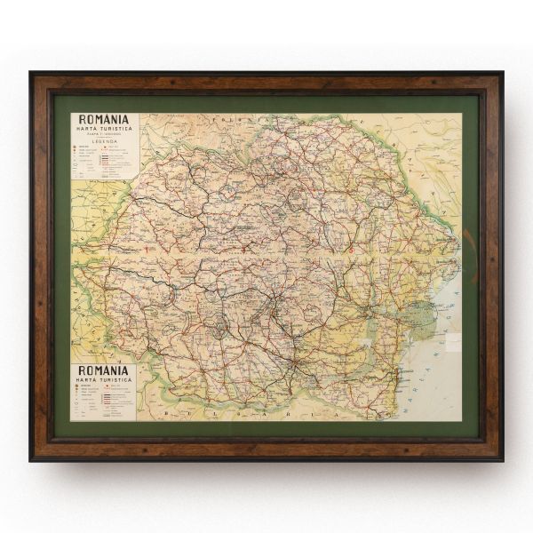 Harta Turistică a României
