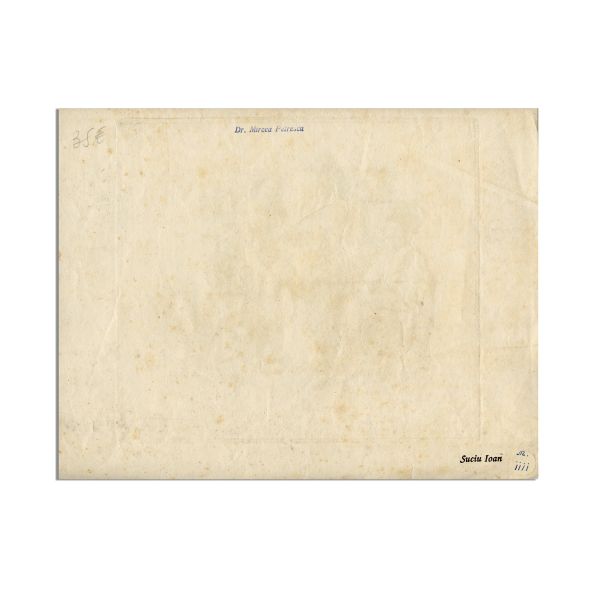 Miller John (Johann Sebastian Mueller), Caporal de panduri orădean, gravură în metal, 1757