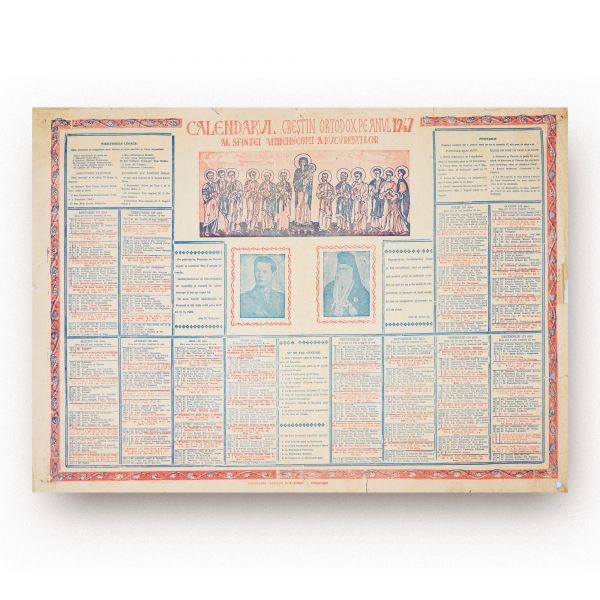 Calendar Creștin Ortodox pe anul 1947