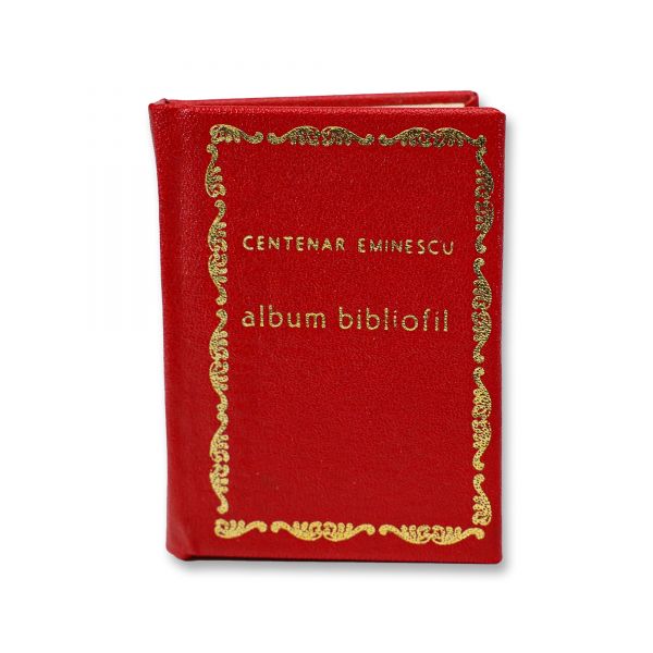 Centenarul lui Eminescu, album bibliofil + medalie, 1989