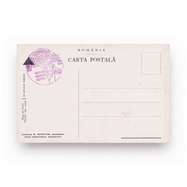 Șase cărți poștale ilustrate din colecția E. Marvan, București