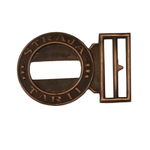 Straja Țării, cataramă din bronz