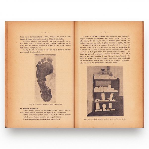 Tehnică polițienească în descoperirea și dovedirea infractorilor, 1940