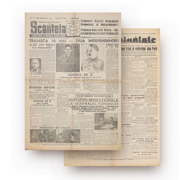 Publicația „Scânteia”, 11 mai 1946 - „Trăiască 10 mai - ziua independenței!”