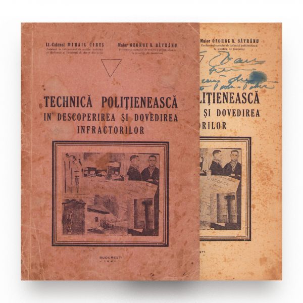 Tehnică polițienească în descoperirea și dovedirea infractorilor, 1940