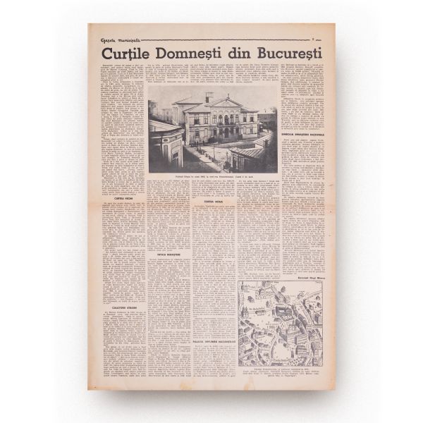 Planul parcului Regele Carol II, 1939 