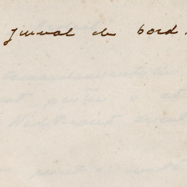 I. Constantin, Jurnal de la bordul navei S.M.R. „Ardealul”, cca. 1930