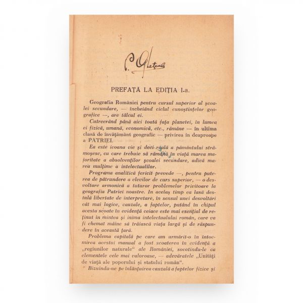 România pentru cursul superior al școlilor secundare de băieți și fete, 1938