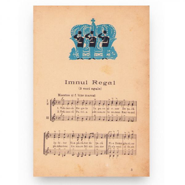 Două cărți de limba elină + o carte de cântece, 1932-1942