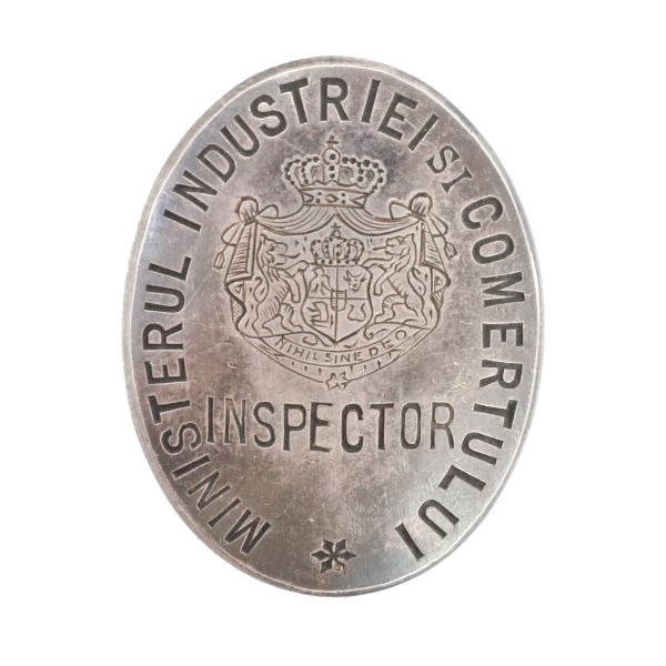 Inspector în cadrul Ministerului Industriei și Comerțului, insignă