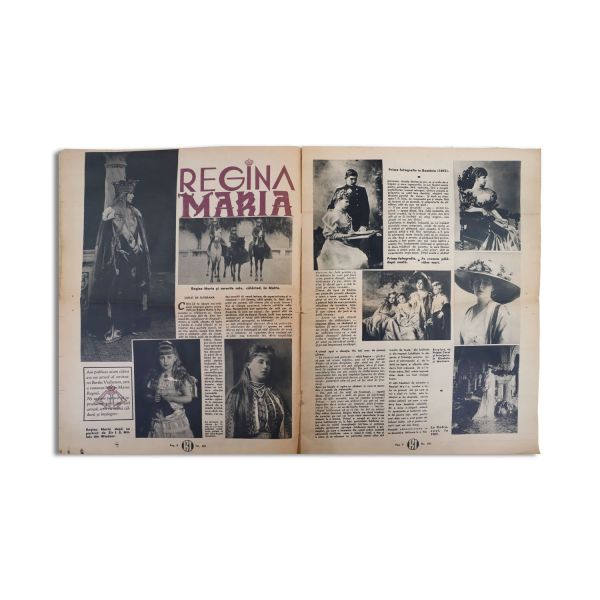 Publicația „Realitatea ilustrată”, 27 iulie 1938 - număr dedicat decesului reginei Maria a României