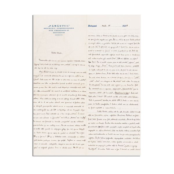 Petru Manoliu, scrisoare pentru Mircea Eliade, 18 martie 1928