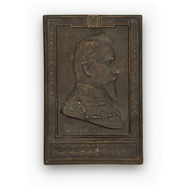 Alexandru Ioan Cuza, basorelief din bronz