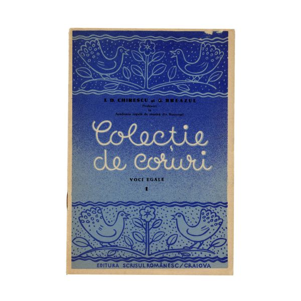 G. Breazul, două cărți de cântece, 1937