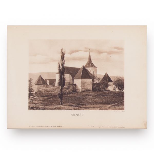 Emil Sigerus, Bisericile fortificate săsești din Transilvania, 1909