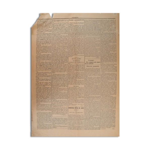 Publicația „Antisemitul”, anul I, nr. 10, 21 martie 1899