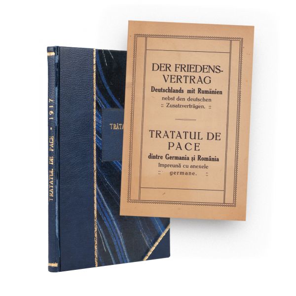 Tratatul de pace dintre Germania și România împreună cu anexele germane, 1917