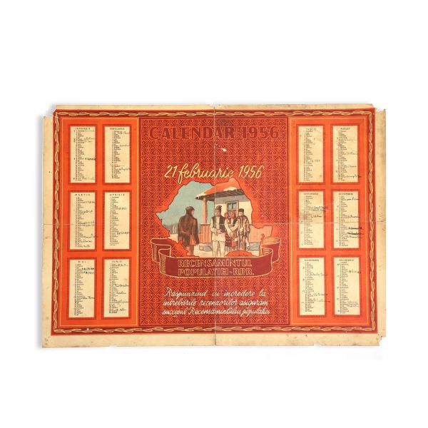 Colecție de 14 calendare creștin-ortodoxe din perioada 1950-1959