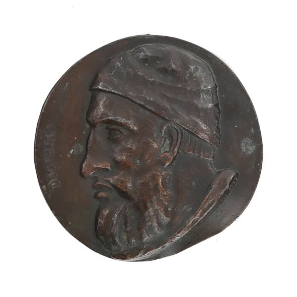 Traian și Decebal, două basoreliefuri din bronz, sculptor Maria Grigorescu Vasilov, 1939