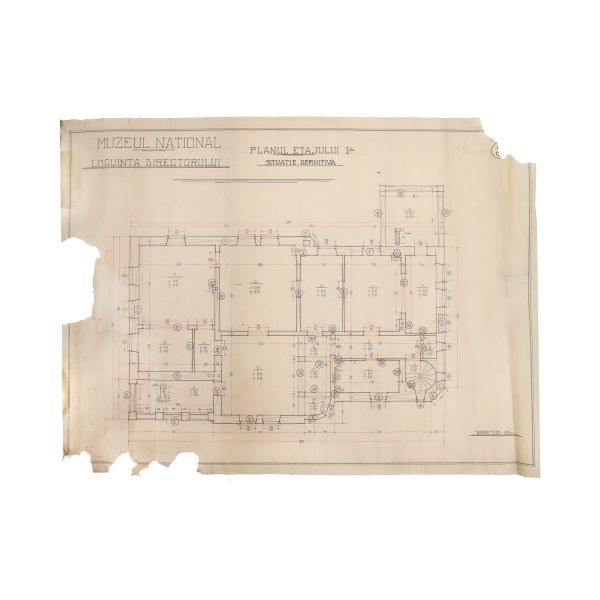 Vila Samurcaș, trei planuri realizate de arh. Alexandru Zagoritz