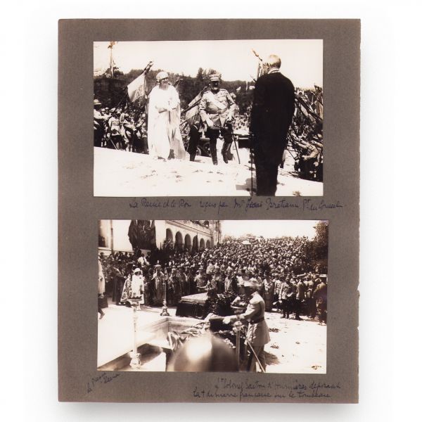Ceremonia de inaugurare a Mormântului Soldatului Necunoscut, 1923, 12 fotografii de epocă
